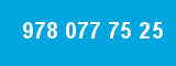 978 077 75 25 978 077 75 25